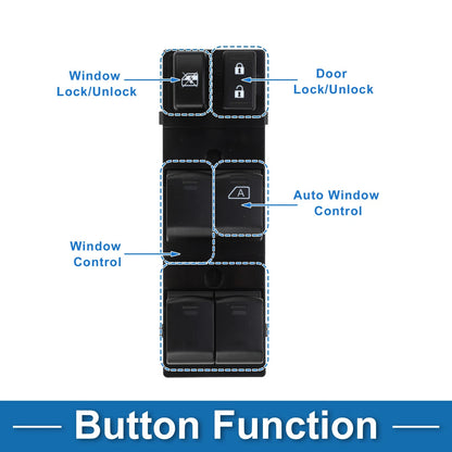 Power Window Switch for Nissan Almera (2016)