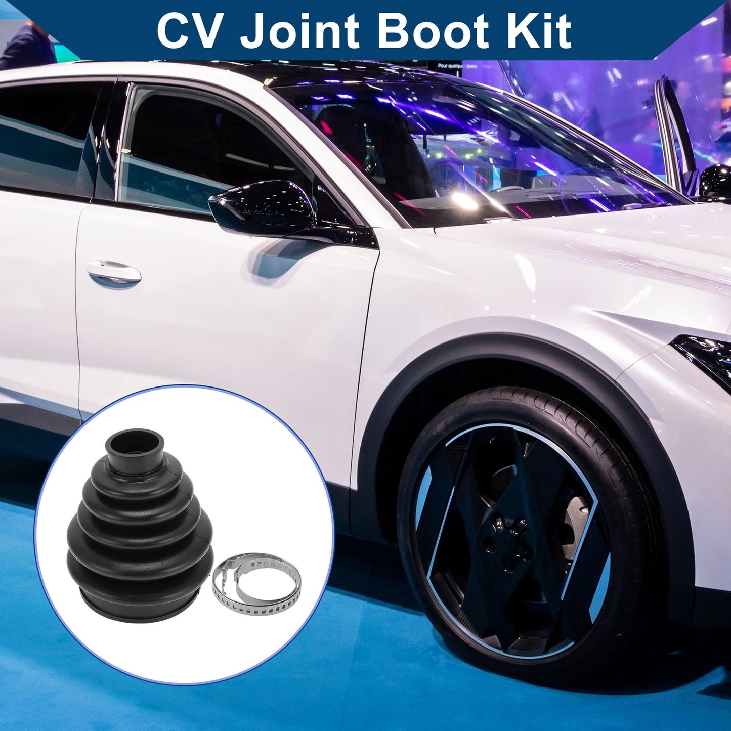 Inner CV Joint Boot Kit w/ Clamps for Peugeot 408, 3008 & Citroen (2008-2023)