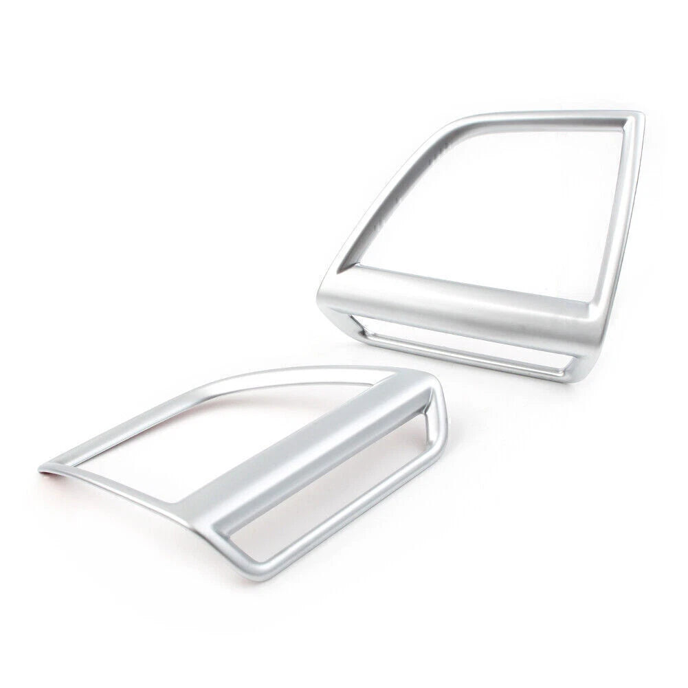 Silver Interior Side Air Vent Outlet Cover Trim for Subaru Forester (2019-2020)