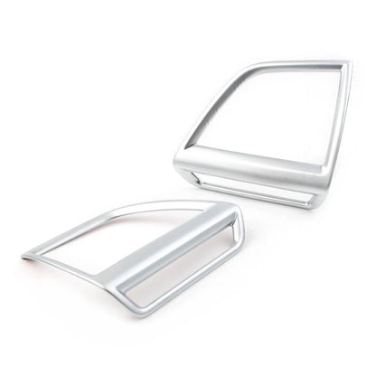 Silver Interior Side Air Vent Outlet Cover Trim for Subaru Forester (2019-2020)