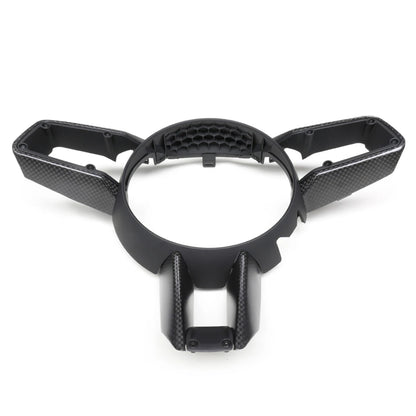 Matte Carbon Fiber Steering Wheel Cover for Porsche 911 (2020-2023)