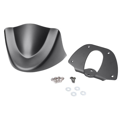 Black ABS Front Bottom Fairing Fender for Harley Dyna (2006-2017)