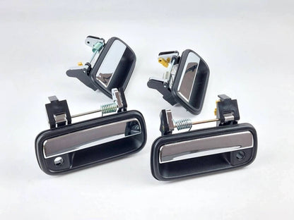 Chrome Front Door Handles for Toyota Hilux 1998-2004 2/4WD Double Cab (98-04)