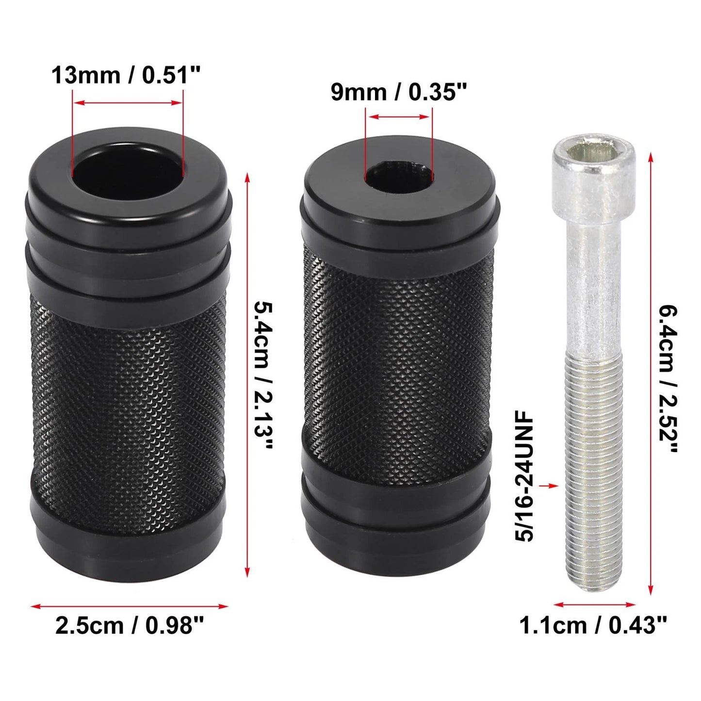 2pcs Foot Shifter Peg for Harley Softail Sportster Dyna