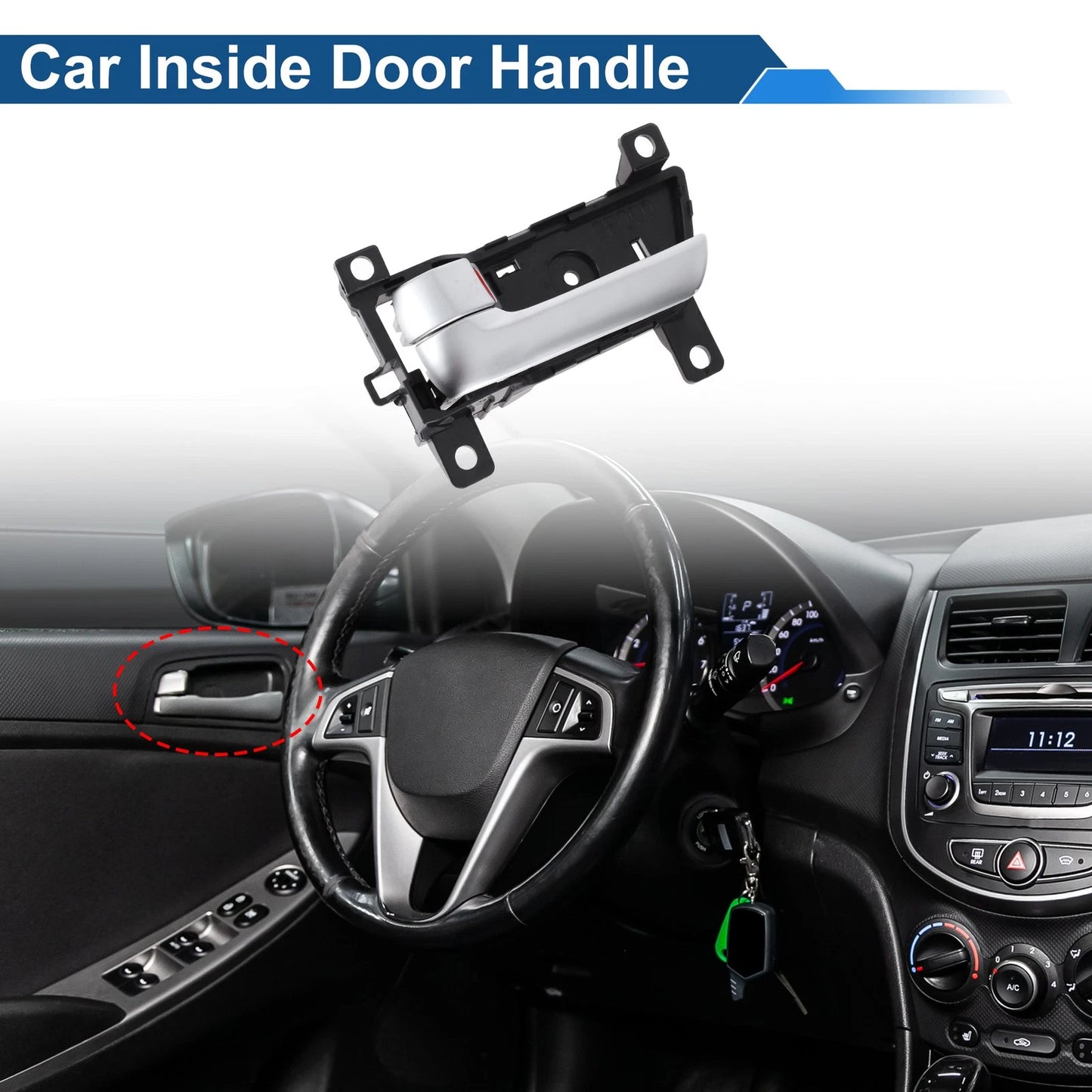 Front Passenger Side Door Handle for Kia Sorento (2013-2014)