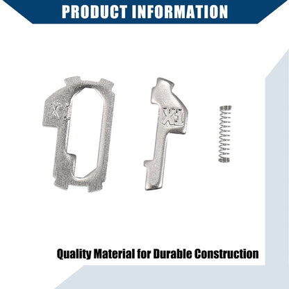 Car Lock Reed Lock Plate Set for Dodge & Honda - Durable Metal
