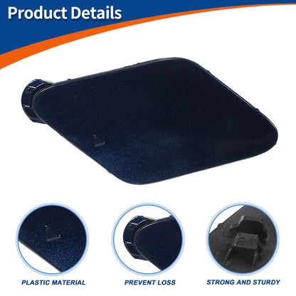 Front Right Tow Hook Cover for BMW 535i (2011-2016) - Deep Sea Blue