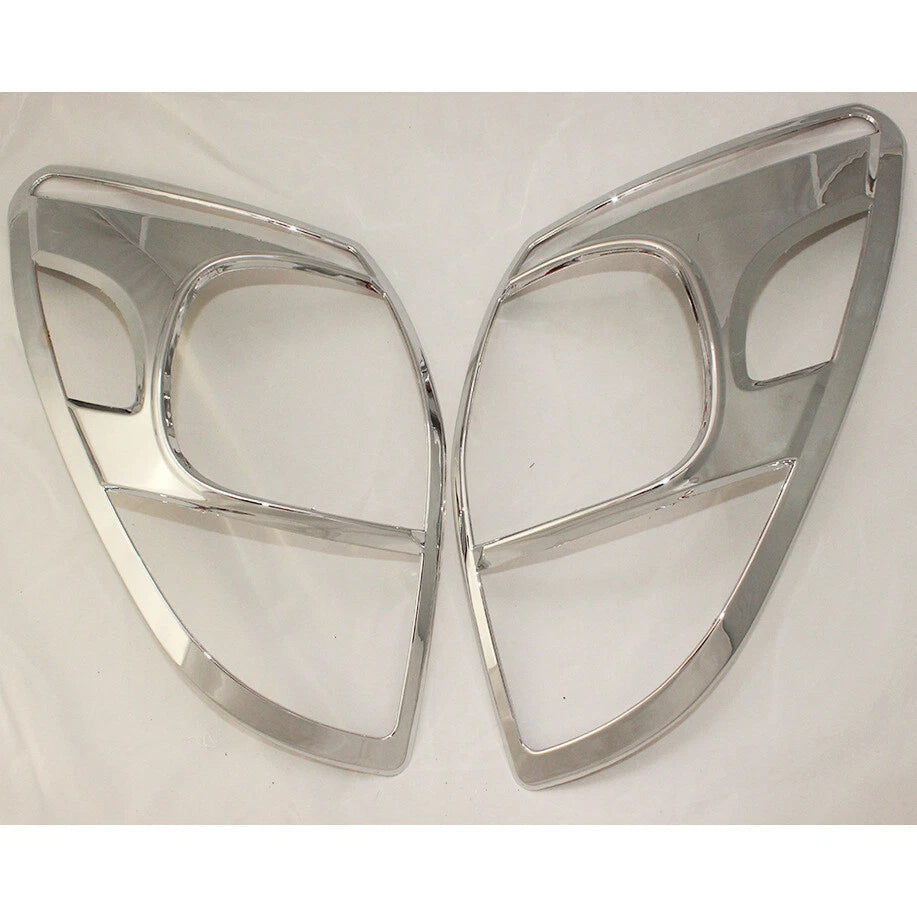 ABS Chrome Rear Light Lamp Tail Frame Cover Trim for 2006-2008 Toyota RAV4 2 x