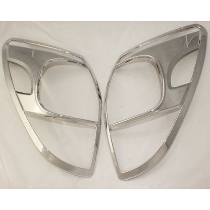ABS Chrome Rear Light Lamp Tail Frame Cover Trim for 2006-2008 Toyota RAV4 2 x