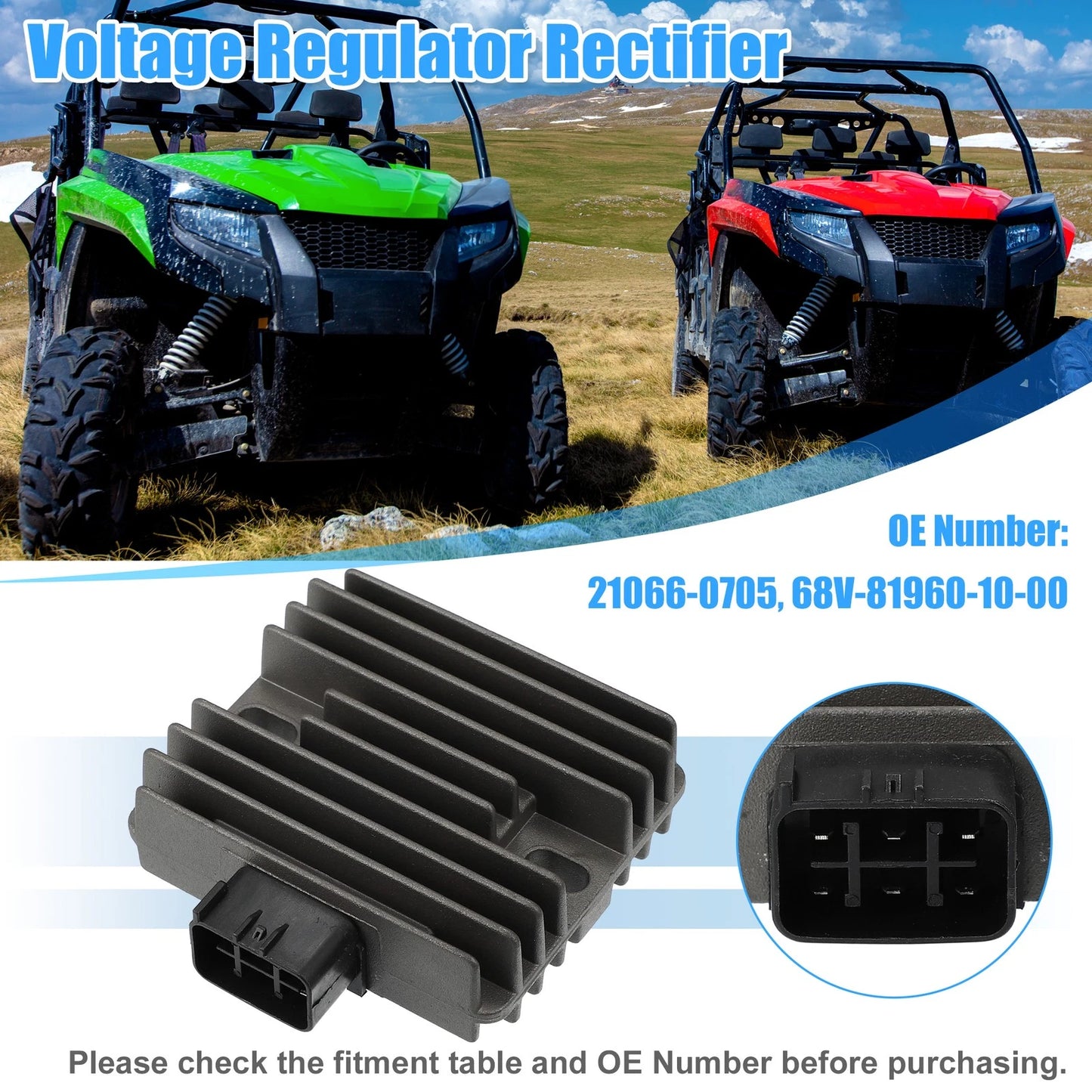 Voltage Regulator Rectifier for Arctic Cat 700 EFI (2006–2009)