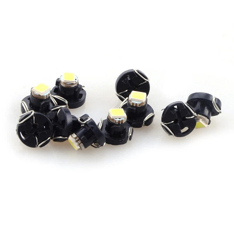 10x Green T4 T4.2 Neo Wedge 1-SMD LED Dash & Climate Bulbs