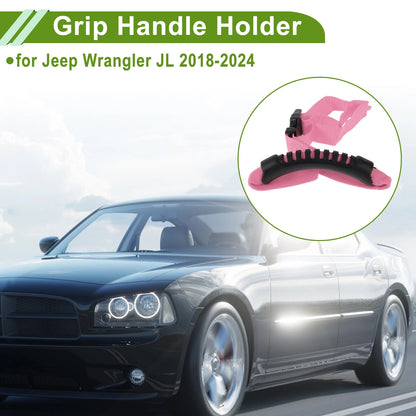 Roll Bar Grab Handles for Jeep Wrangler JL (2018-2024) - Pink