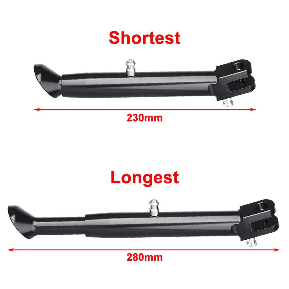 Black Adjustable Side Kick Stands for KAWASAKI ZX14R (2006-2014)