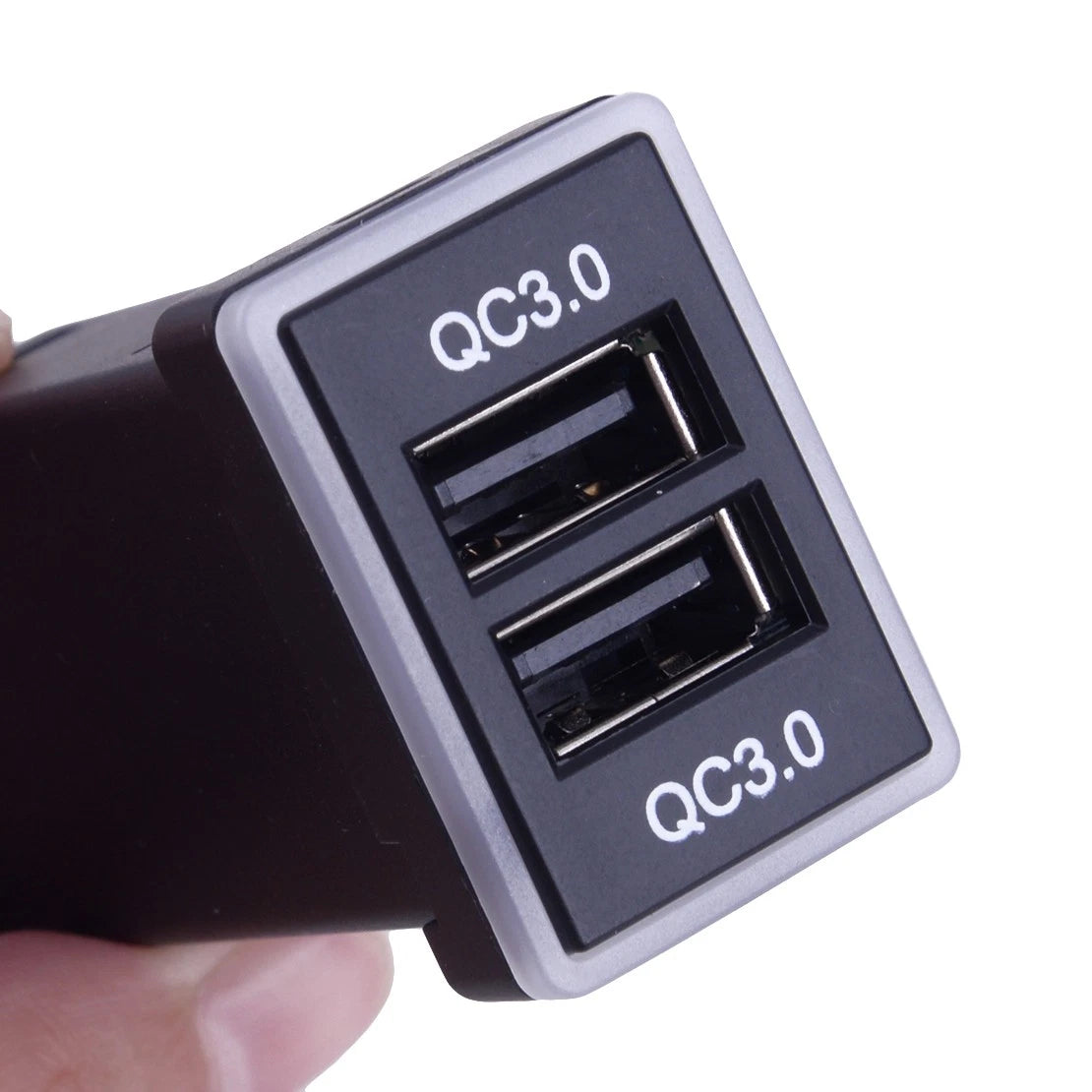 QC 3.0 Dual USB Car Charger Fast Charging for Toyota Camry RAV4 Cruiser