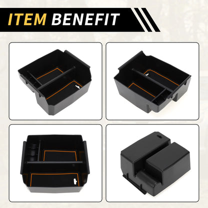 Center Console Organizer Tray for Jeep Wrangler JK JKU Rubicon Sport (2007-2018)