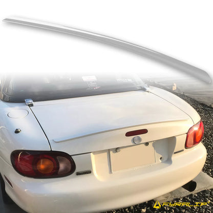 18G Silver Boot Lip Spoiler for Mazda MX-5 Miata (1999-2005)
