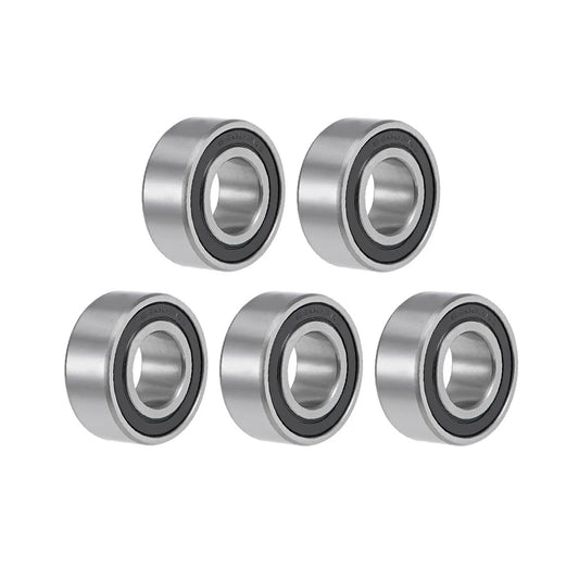 2 x Ball Bearings 17x35x14mm Double Sealed Chrome Steel Z2 ABEC1 for RC Car