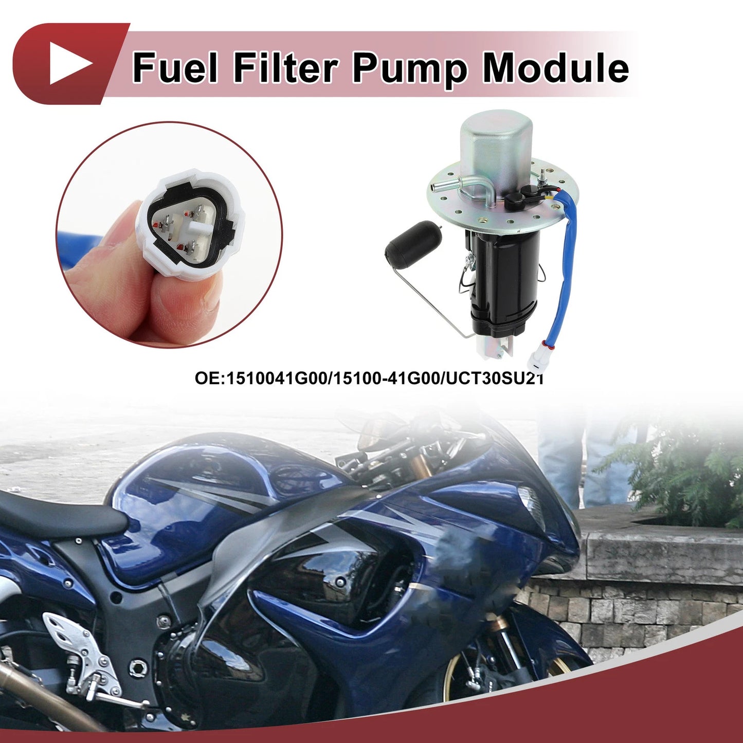 Electric Fuel Pump Assembly for Suzuki GSXR1000 GSX-R1000 (2005-2006)
