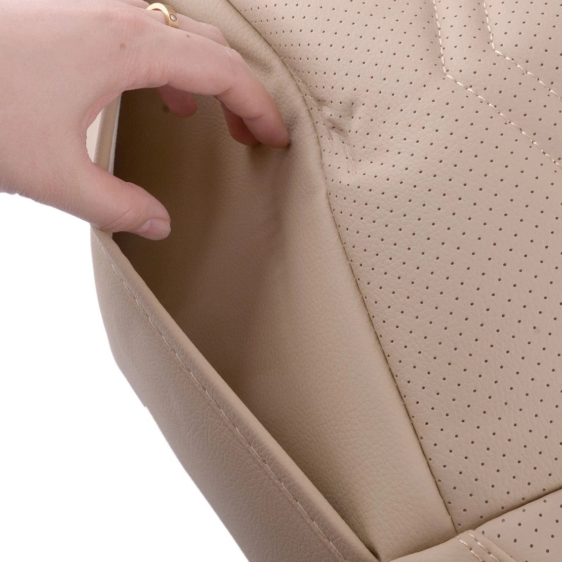 PU Leather Full Surround Seat Cover for Car - Mat Chair Cushion Protector