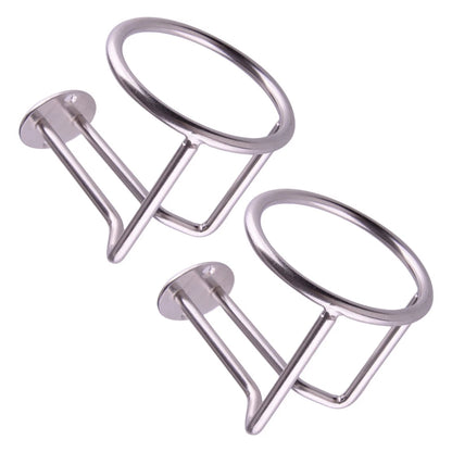 Stainless Steel Boat Ring Cup Drink Holder for Marine Yacht Truck RV