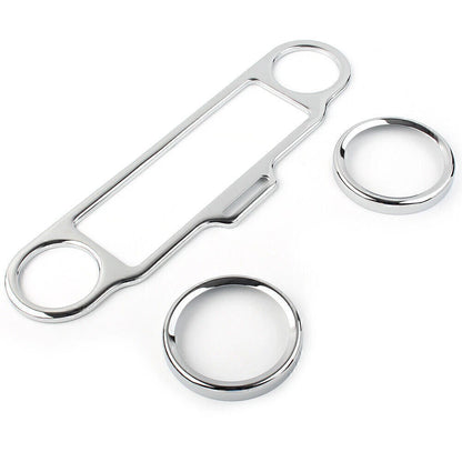 Radio Gauge Inner Trim for Harley Electra Glide, Street Glide (1996-2013)