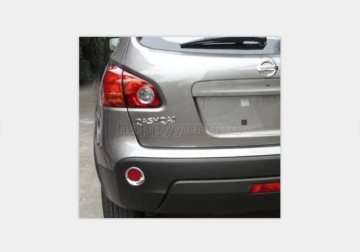 Rear Tail Fog Light Lamp Cover Trim for Nissan Qashqai Dualis (2007-2012)