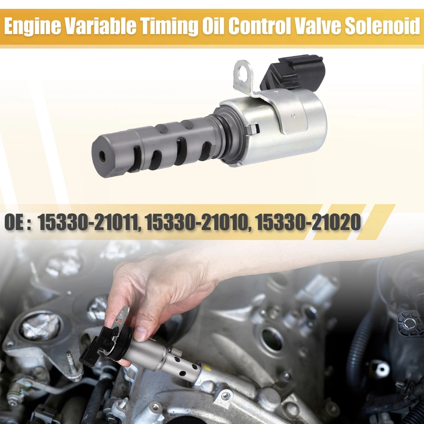 Engine Variable Valve Timing Control Solenoid for Toyota Yaris (2008-2013)