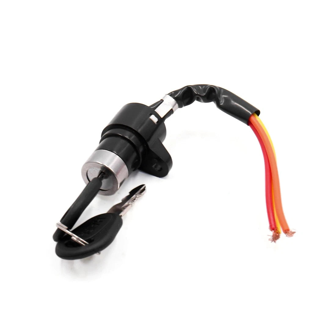 3-Wire Security Ignition Switch Lock with Two Keys for Motorcycle Scooter