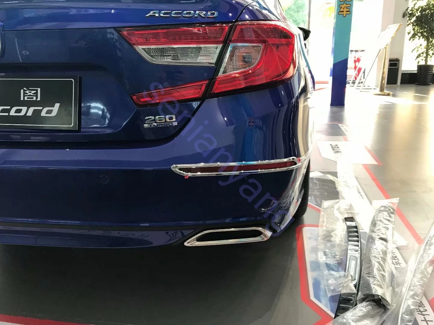 Rear Fog Light Cover Trim for Honda Accord Sedan (2018-2021)