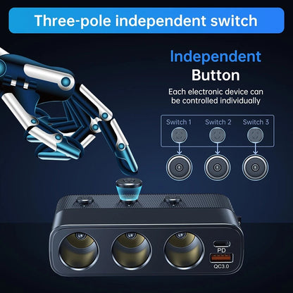 Safe and Secure Charging Built in for PROTECTION Circuit and Replaceable 15A