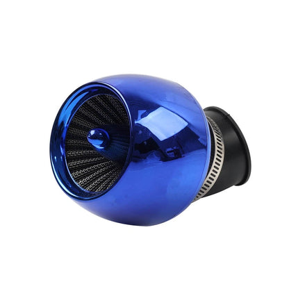 Air Intake Filter Cone Pod 28MM/35MM/42MM/48MM for ATV Scooter - Blue