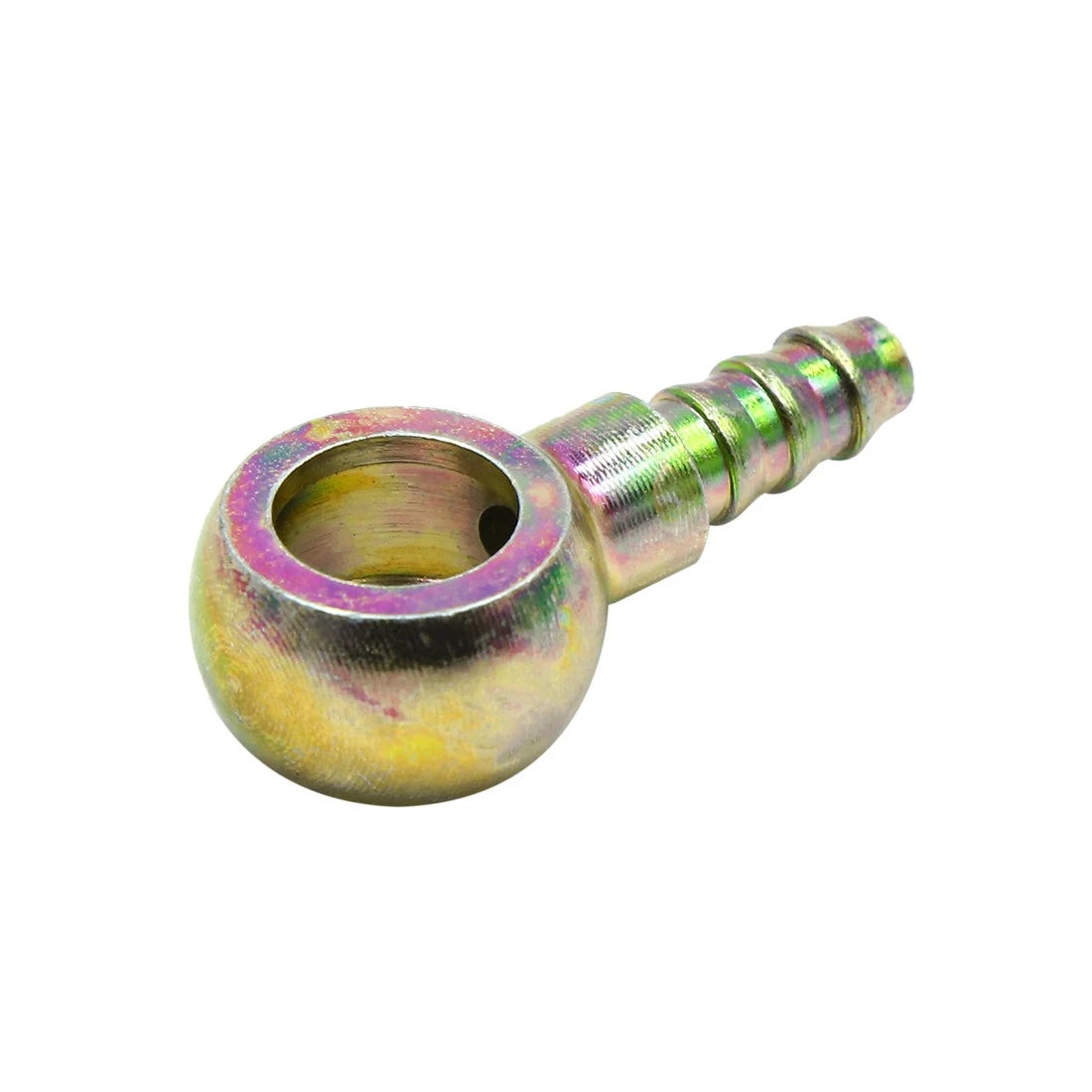 Hose Barb Fitting 6mm ID 12mm Banjo Fuel Line Adapter for Motorcycle
