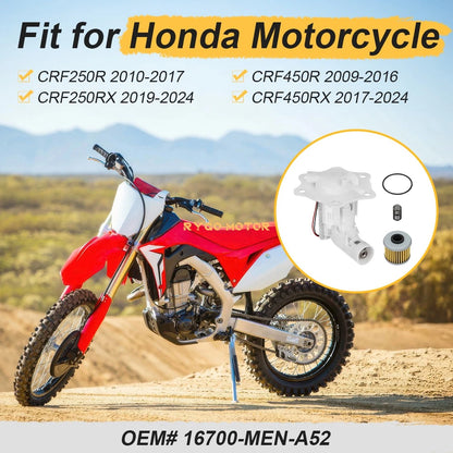 Fuel Pump Module Assembly for Honda CRF250/450 R/RX (2009–2025)