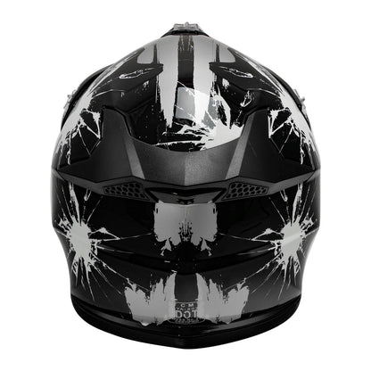 Youth ATV Helmet Full Face Off Road Dirt Bike for Kids S M L XL