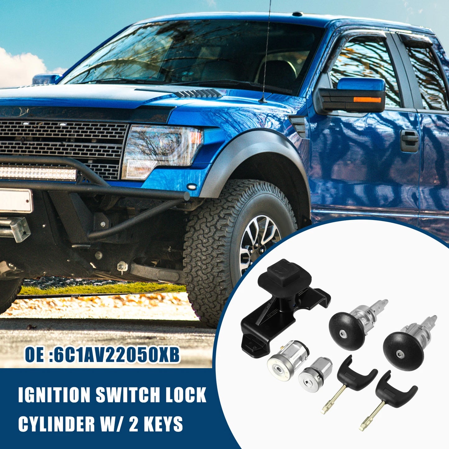 Door Lock Set for Ford Transit MK7 (2006-2011)
