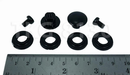 2 x Bolt Nut Screw Rear Cab Window Latch for Nissan Frontier (1987-1995)