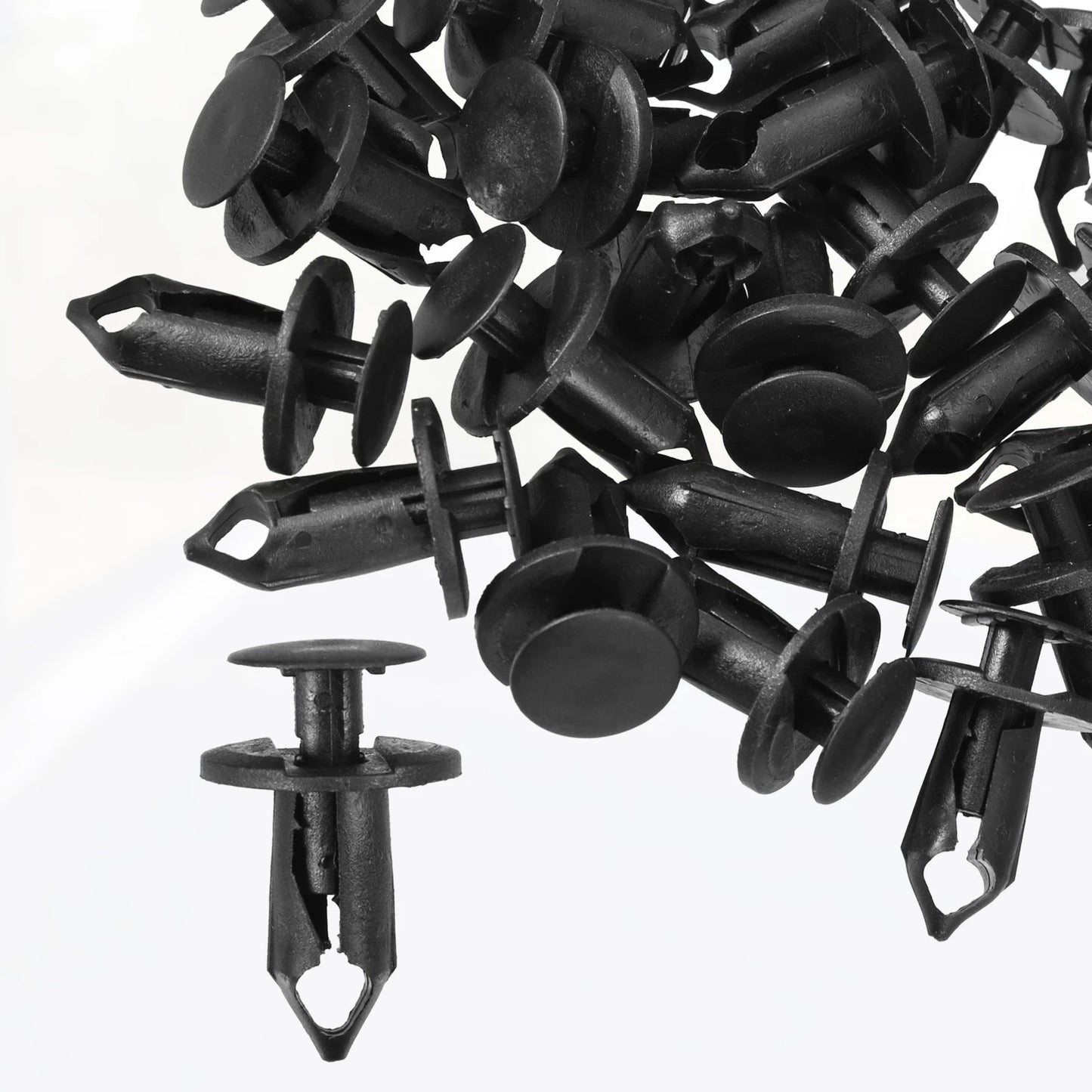 25 x Push Type Rivet Retainer Bumper Fender Fastener for Dodge Honda