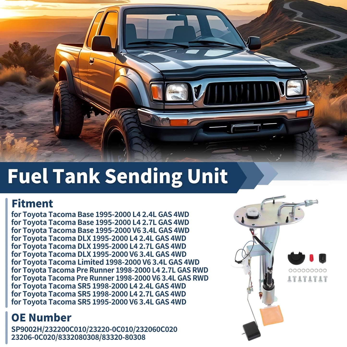 Fuel Pump Sending Unit for Toyota Tacoma (1995-2000)