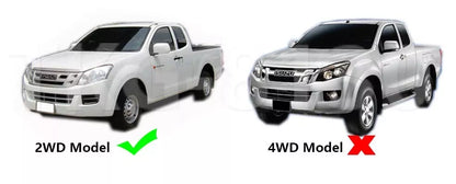 Rear Splash Guard Mud Flap for Isuzu D-Max (2WD) (2012-2015)