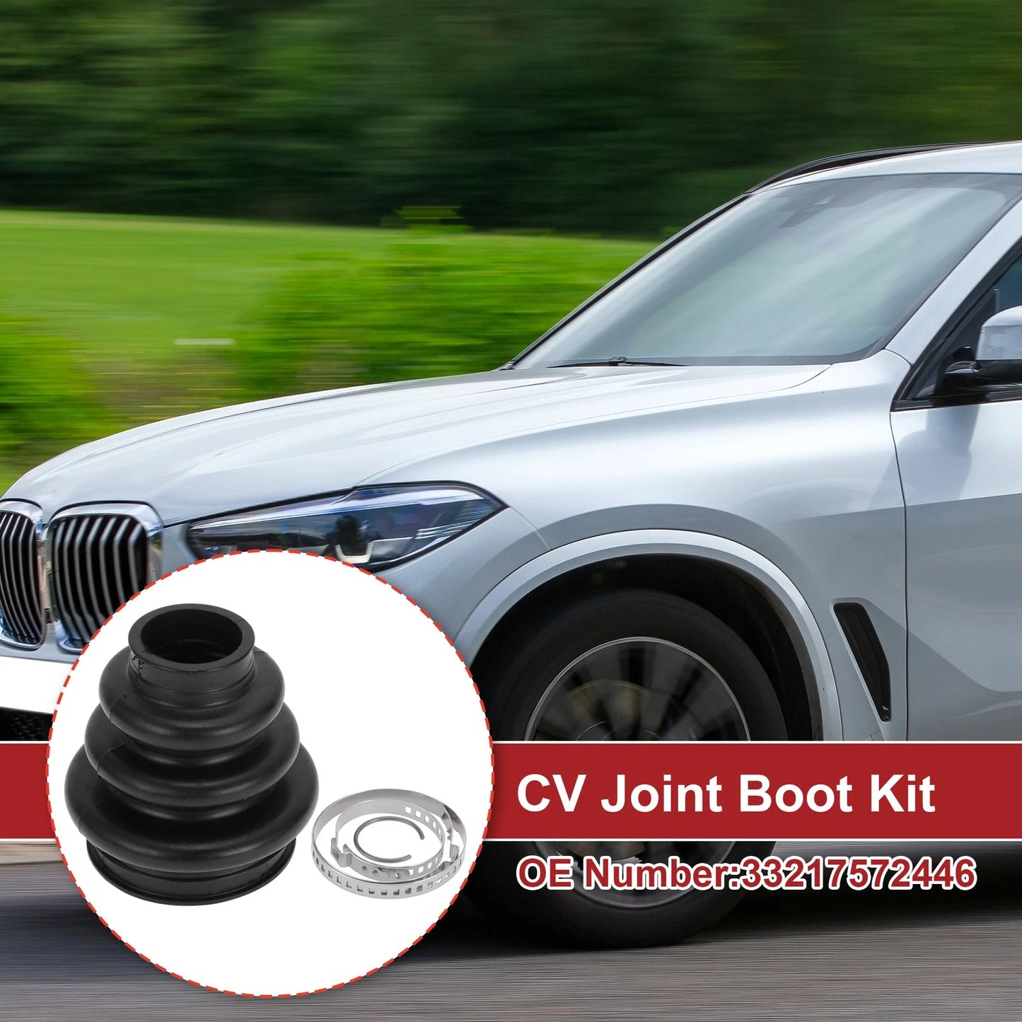 Outer CV Joint Boot Kit for BMW 535i (2008-2010)