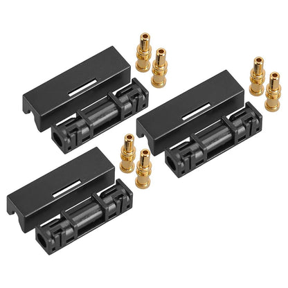 Set of 3 Fiber Optic Connectors for BMW, Mercedes Benz, Land Rover (Various)