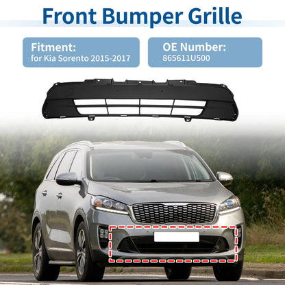 Lower Front Bumper Grille for Kia Sorento (2015-2017) 1 Pcs