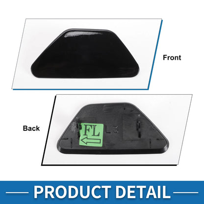 Bumper Headlight Washer Nozzle Cover for BMW M5 (2013-2016) Gloss Black