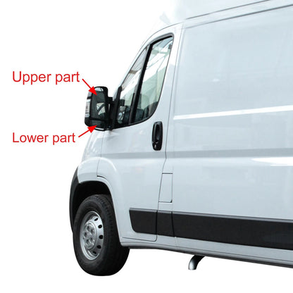 Right Passenger Side Mirror Glass for Ford Transit (2015-2020)