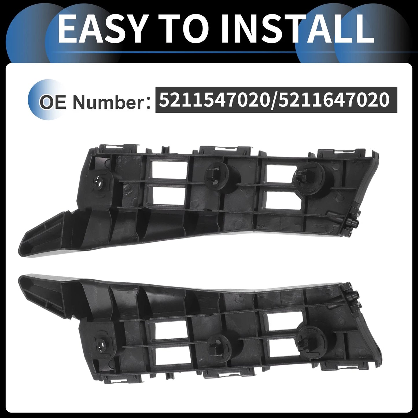 Front Bumper Retainer Bracket  for Toyota Prius (2010-2015)