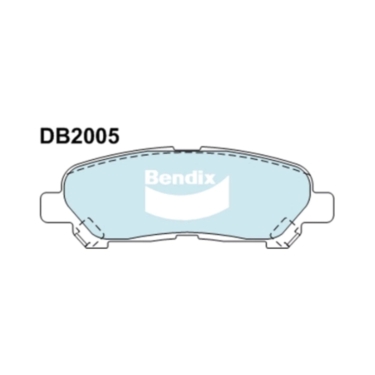 4WD Rear Disc Brake Pad Set for Toyota Kluger (2007–2014)