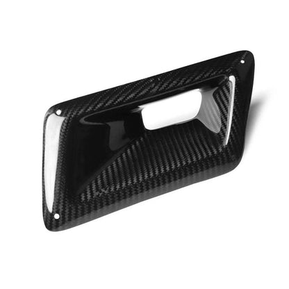 Carbon Fiber Engine Hood Front Air Vent Cover Trim For Nissan 350Z 2006-09