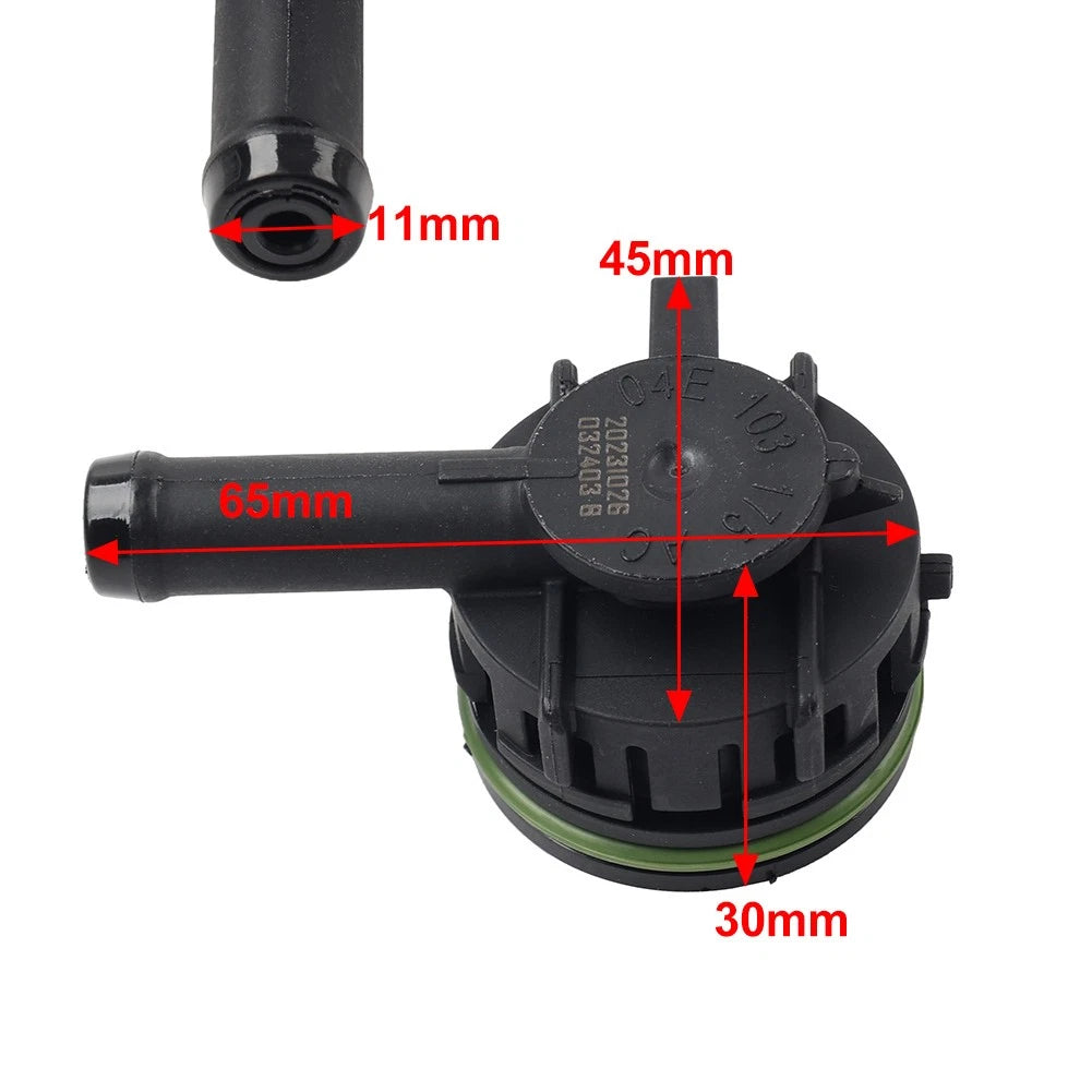 Crankcase Breather Hose Check Valve for Audi, Volkswagen, Skoda, Seat (2010-2023)