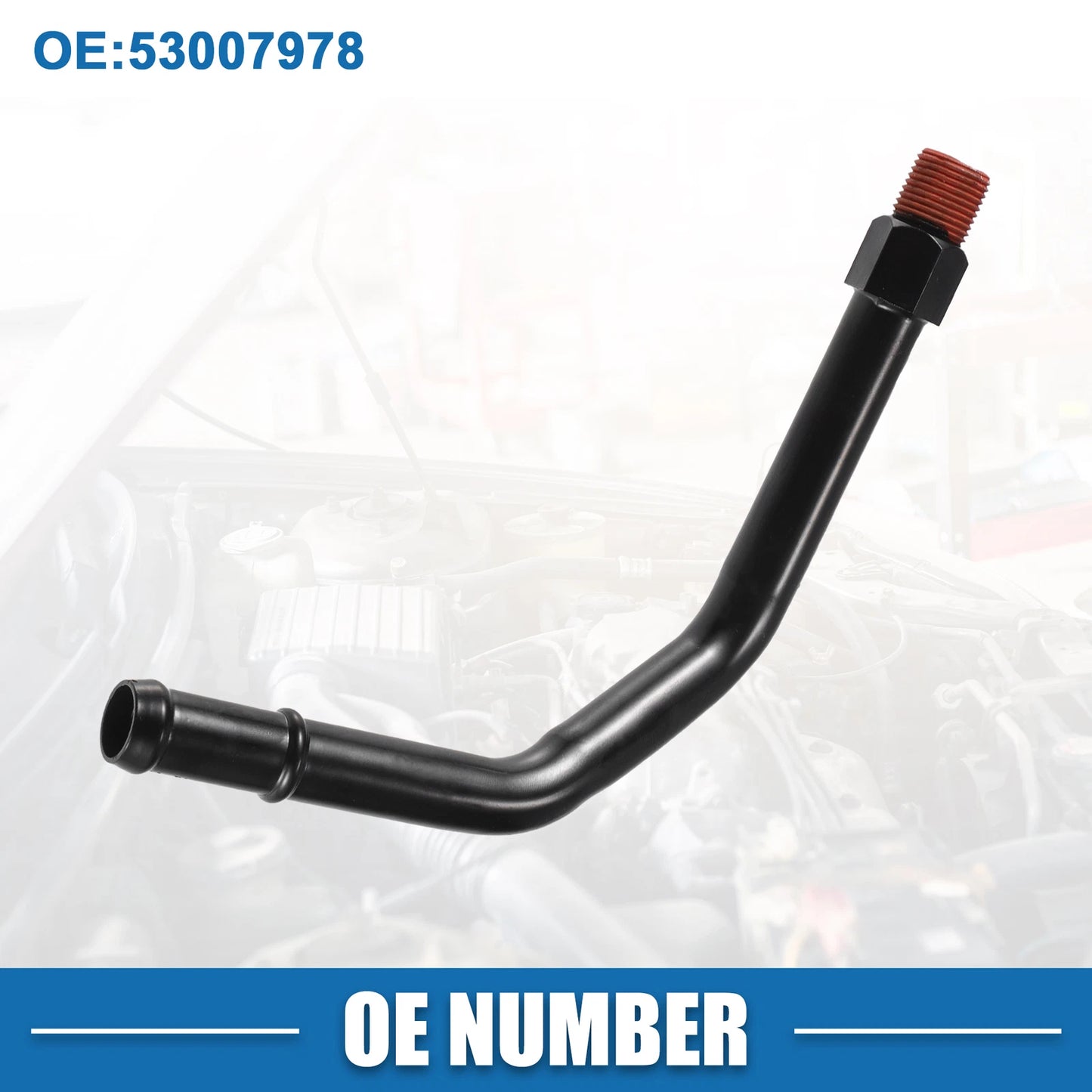 Water Pump Coolant Tube for Jeep Wrangler 1991-2006 Metal 1 x Piece