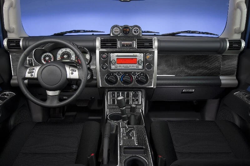 Real Carbon Fiber Interior Full Set Cover Trim for Toyota FJ Cruiser 2007-2021